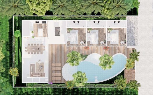 Villa Cébossa | Villa 6 chambres à louer | Canggu – Berawa