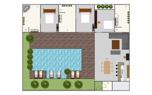 Villa Amba Laba | Villa 3 chambres à louer | Seminyak – Mertanadi