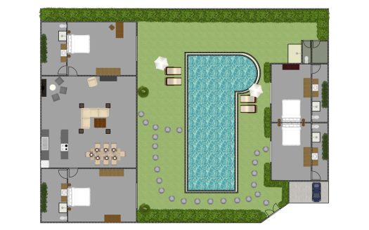 Villa Mitsouko | Villa 4 chambres à louer | Seminyak – Batubelig