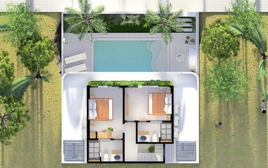 VV9601 | Villa 4 chambres à vendre | Canggu – Pererenan