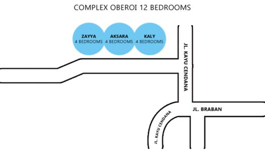 Complexe Oberoi 12 CH | Villa 12 chambres à louer | Seminyak – Oberoi