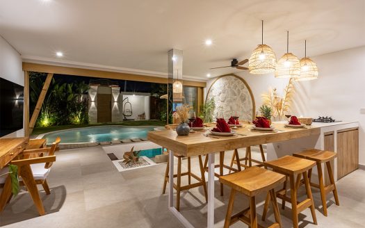 Complexe Bamboo Wati & Mahanga | Villa 5 chambres à louer | Kerobokan – Umalas