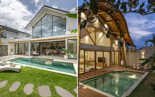 Complexe de 2 villas - À 5 minutes en voiture de Canggu | Villa 6 chambres à louer | Kerobokan - Umalas - Location de villas par Bali Immobilier